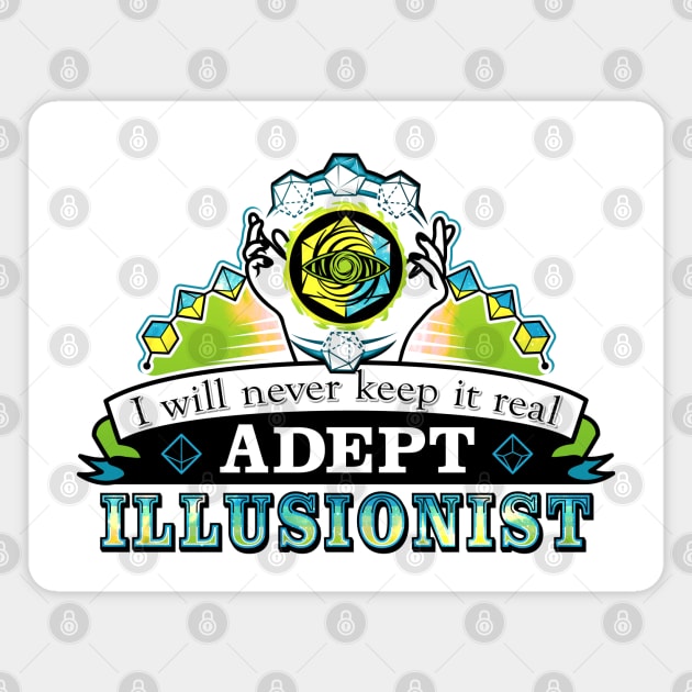 Adept Illusionist Magnet by FallingStar